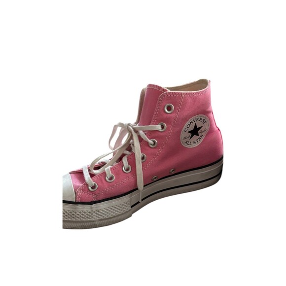 Converse Chuck Taylor All Star Lift Platform High Pink White Women's 7 - Picture 3 of 6